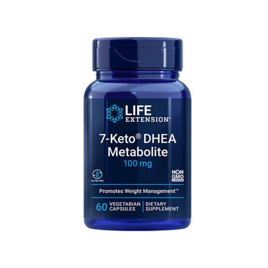 Life Extension 7-Keto® Dhea Metabolite 100 Mg, 60 Vegetarian Capsules