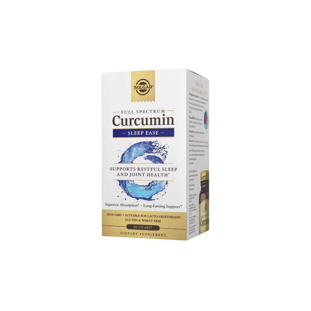 Solgar Full Spectrum Curcumin Sleep Ease 60 Licaps