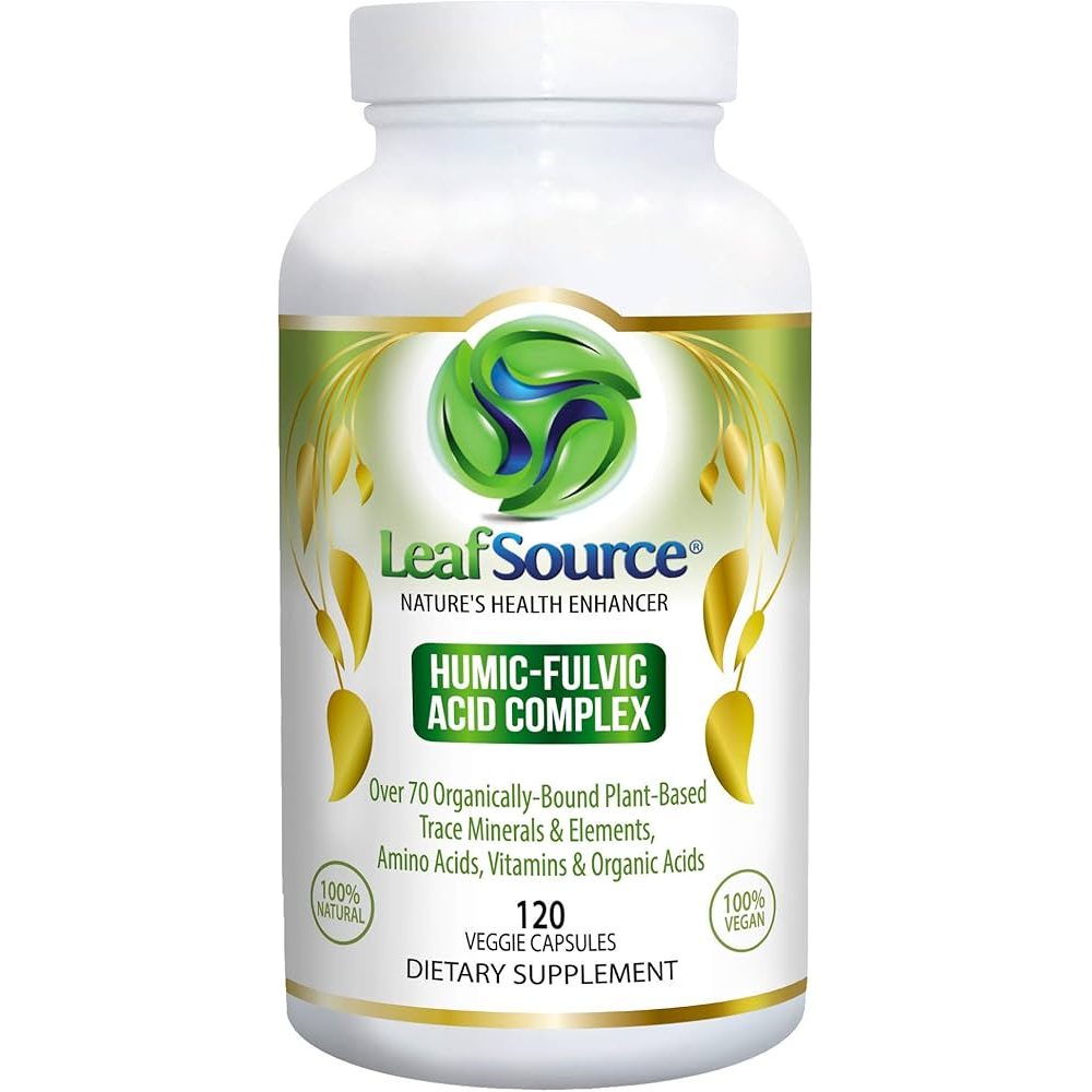 LeafSource Humic Fulvic Acid Complex - 120 capsules