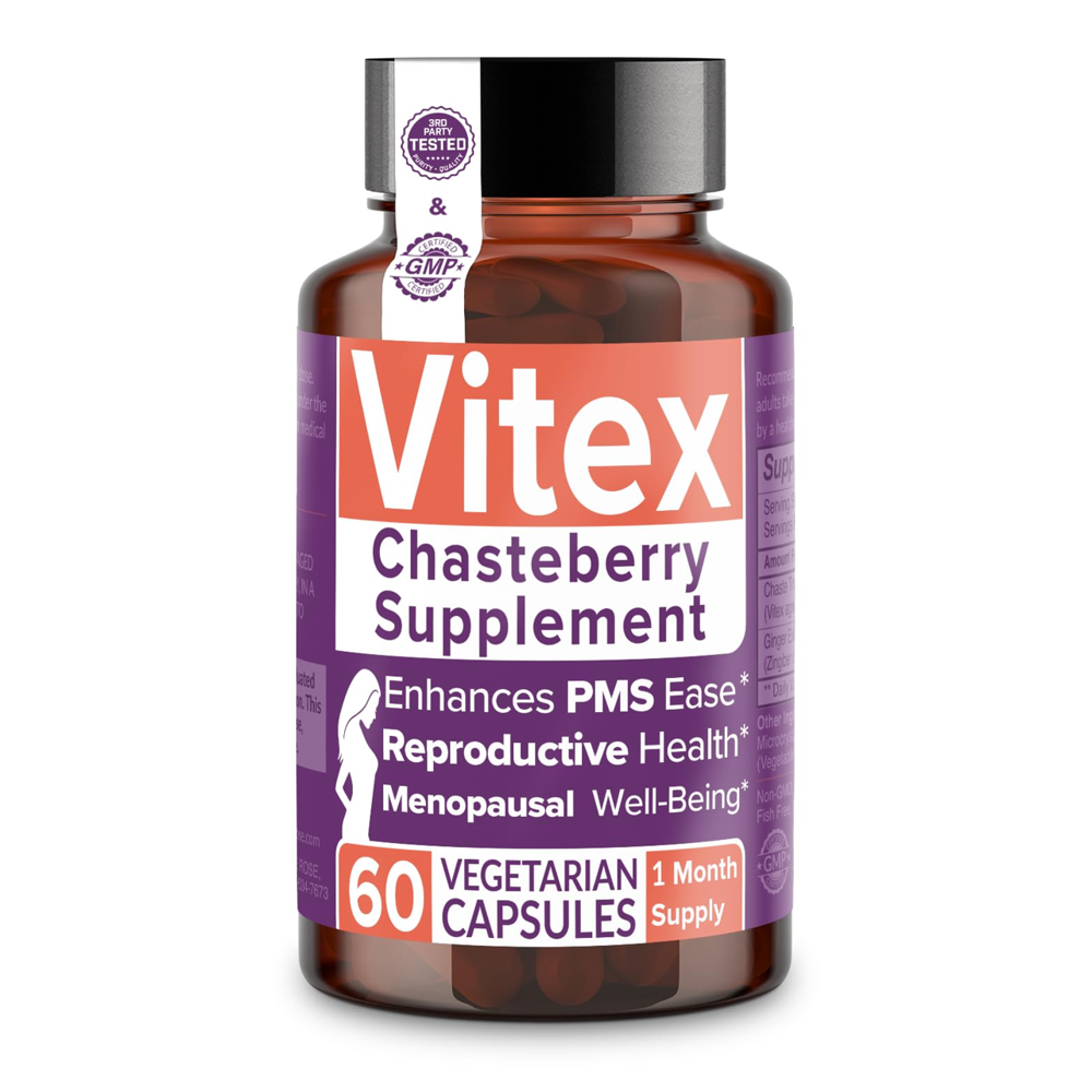 Vitex Chasteberry Supplement For Women By Intimate Rose - Menupausal Well Being