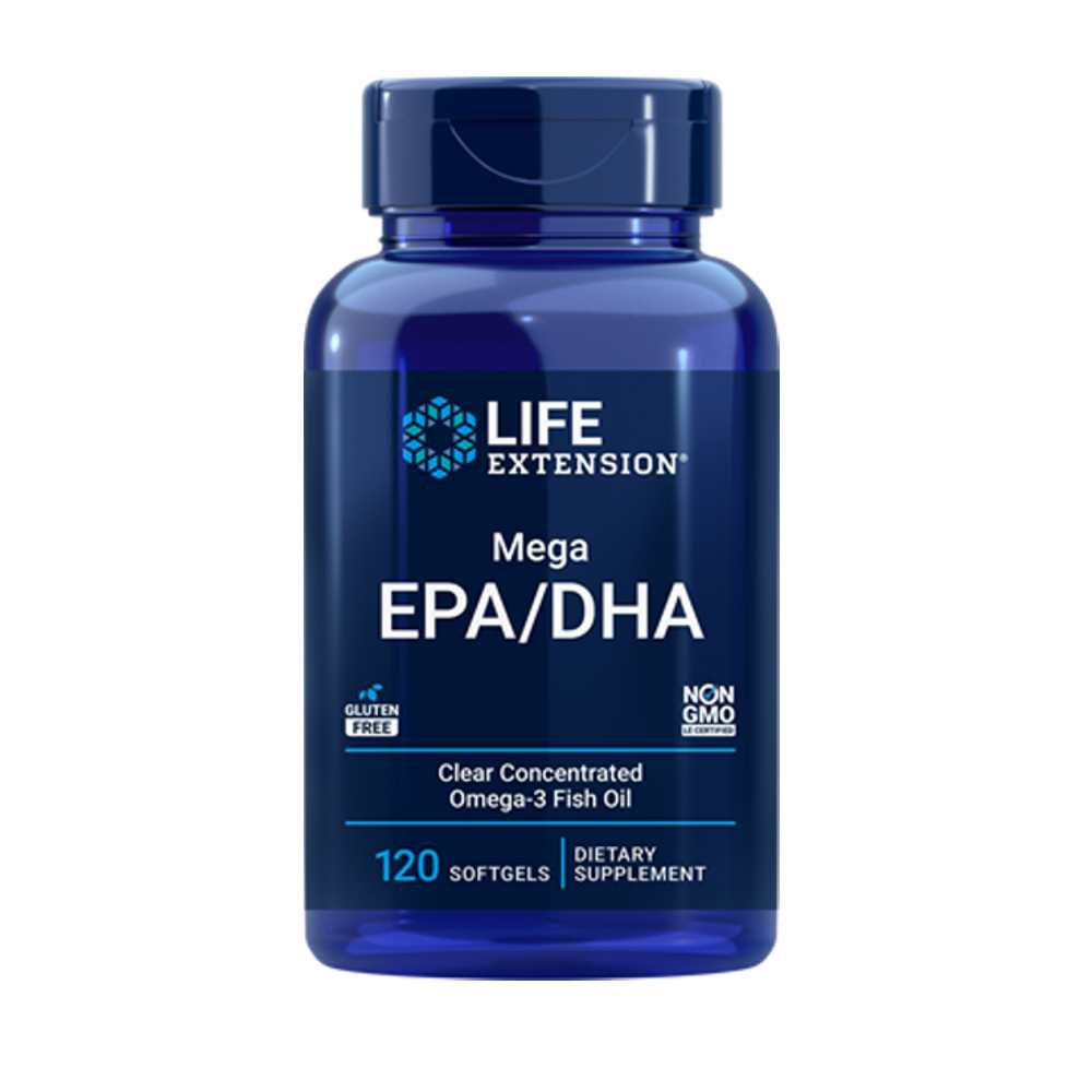 Life Extension Mega Epa/dha 120 Softgels