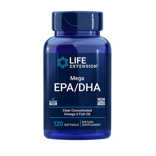 Life Extension Mega Epa/dha 120 Softgels