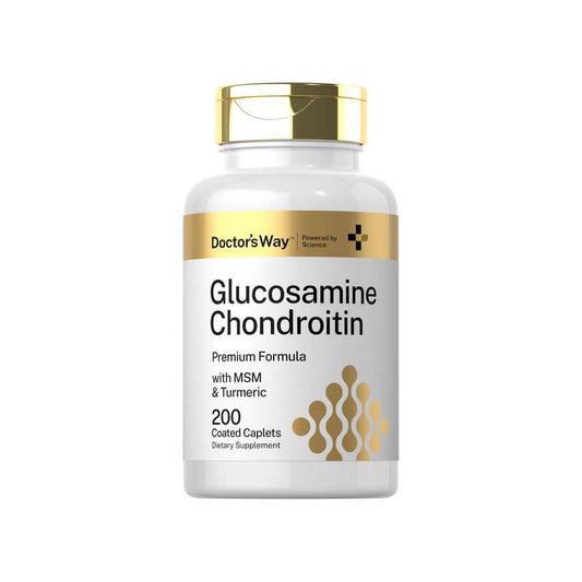 Horbäach Glucosamine Chondroitin | 200 Caplets