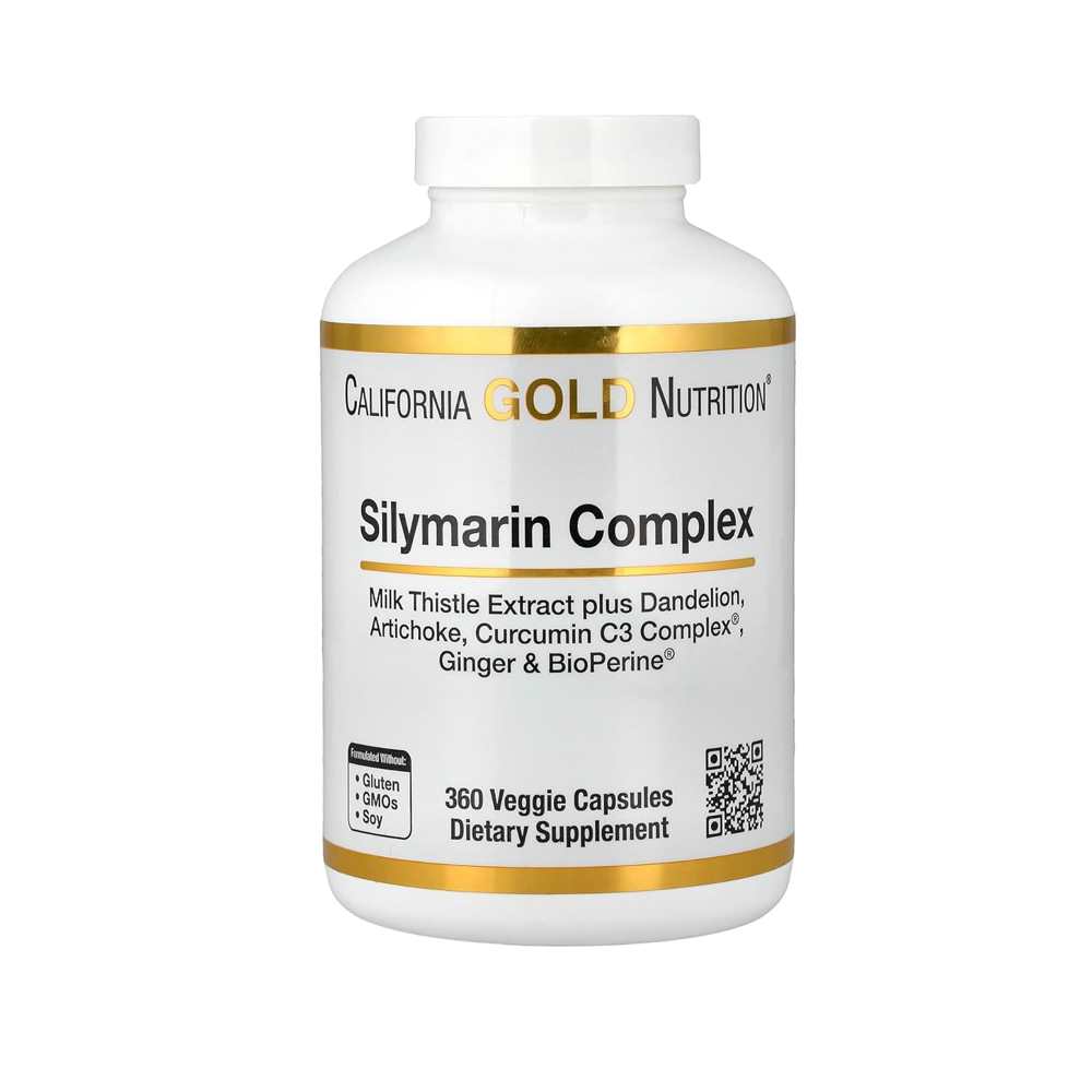 California Gold Nutrition Silymarin Complex 360 caps