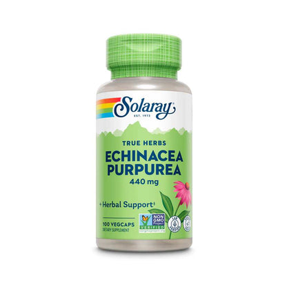 Solaray Echinacea Purpurea Root 440mg 100 Caps