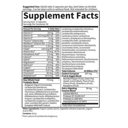 Garden of Life Raw Probiotics Women Cooler 50 & Wiser 90 Capsules