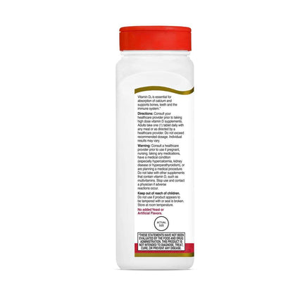 21st Century Vitamin D3 125 Mcg (5000 Iu) 360 Tabs