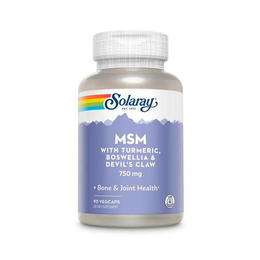 Solaray Msm 750mg 90 Caps
