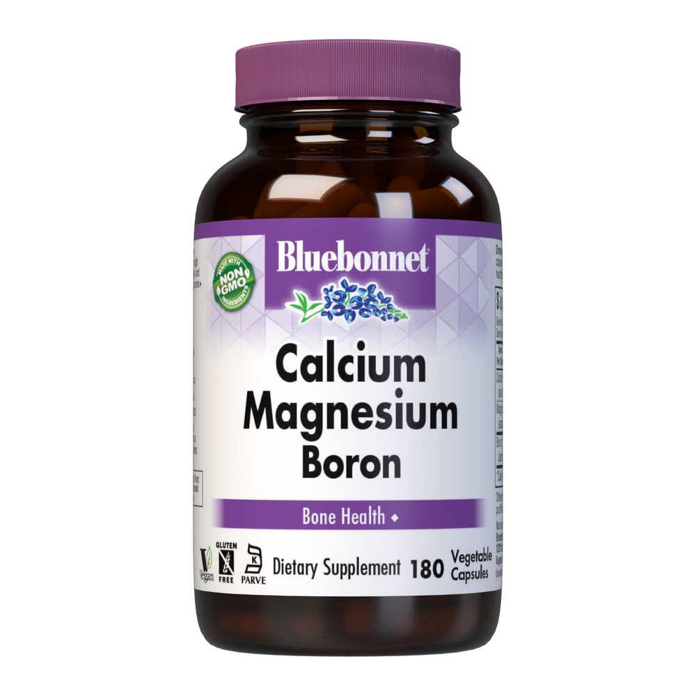 Bluebonnet Nutrition Calcium Magnesium & Boron 180 Caps