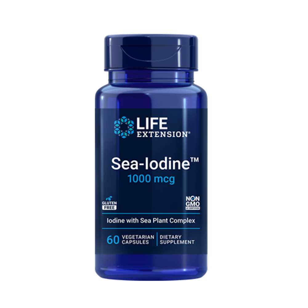 Life Extension Sea-Iodine™ 1000 Mcg, 60 Vegetarian Capsules