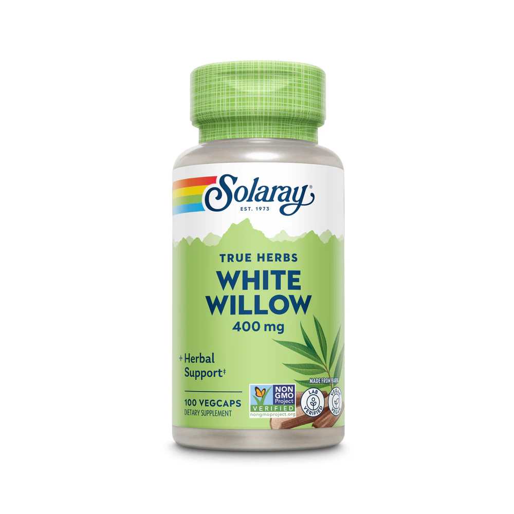 Solaray White Willow Bark 400mg 100 Caps