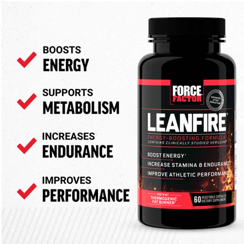 Force Factor Lean Fire – 60 Capsules