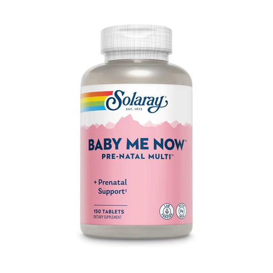 Solaray Baby Me Now Prenatal Multivitamin 150 Tabs