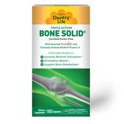 Country Life Vitamins Bone Solid® 180 Caps