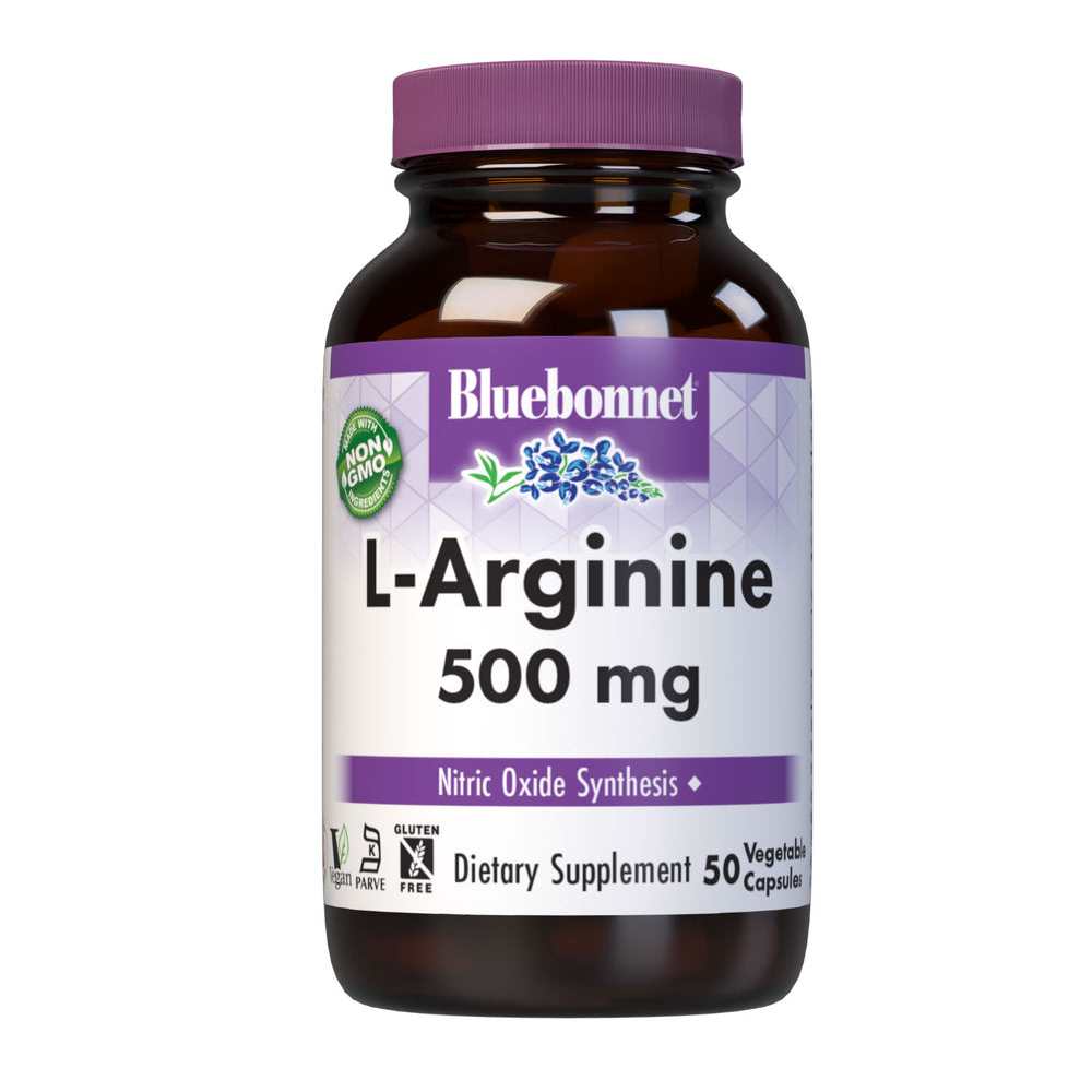 Bluebonnet Nutrition L-Arginine 500 Mg 50 Caps