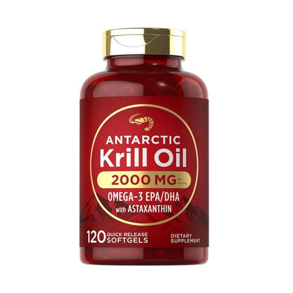 Carlyle Nutritionals Antarctic Krill Oil 2000mg per serving | 120 Softgels