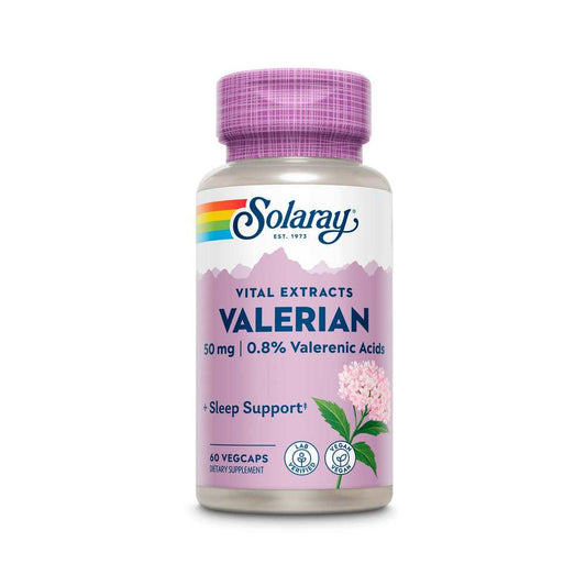 Solaray Valerian Root Extract 50mg 60 Caps