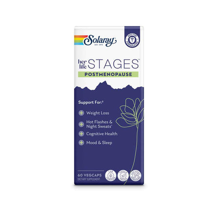 Solaray Her Life Stages Postmenopause 60 Caps