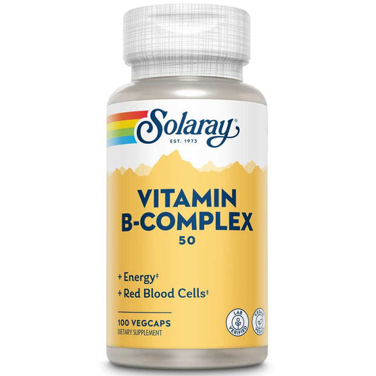 Solaray Vitamin B-Complex 50mg 100 Caps