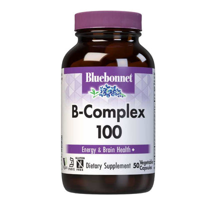Bluebonnet Nutrition B-Complex 100 50 Caps