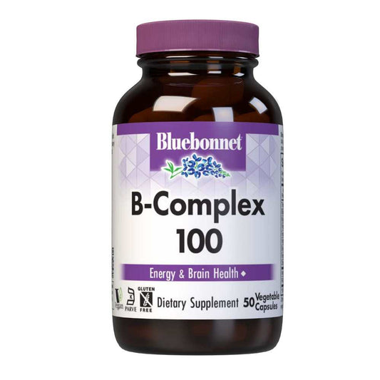 Bluebonnet Nutrition B-Complex 100 50 Caps