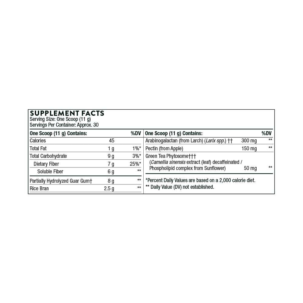 Thorne Fiber Mend® – Prebiotic Fiber Supplement (330g)