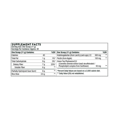 Thorne Fiber Mend® – Prebiotic Fiber Supplement (330g)