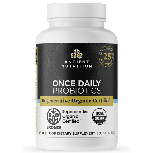 Ancient Nutrition Once Daily Probiotics 30 caps