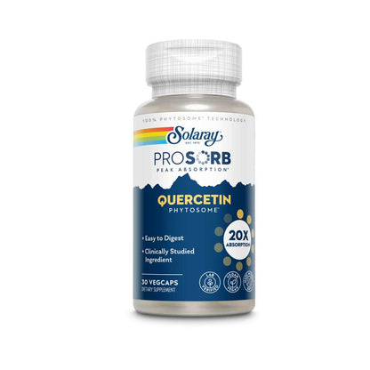 Solaray Pro Sorb Quercetin 20x 250mg 30 Caps