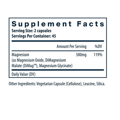 Vital Nutrients Triple Magnesium Complex 90 Caps