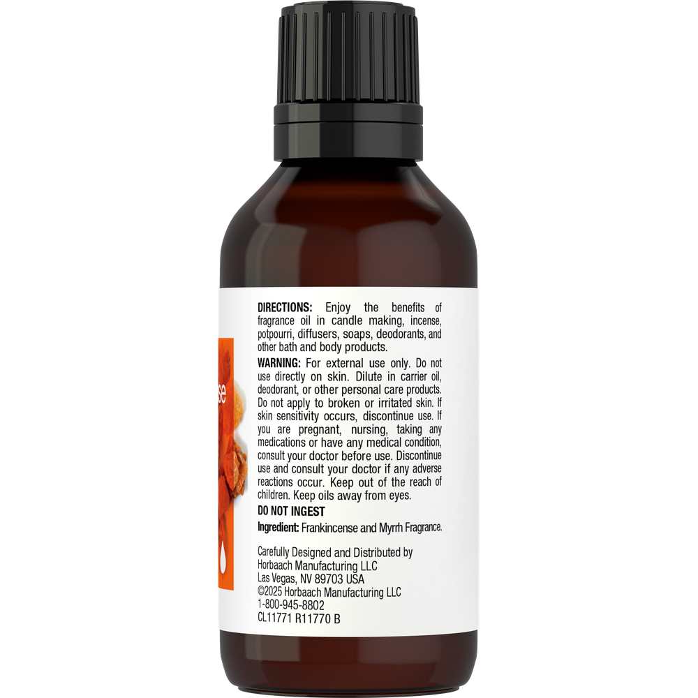 Horbäach Frankincense & Myrrh Fragrance Oil | 1oz Liquid