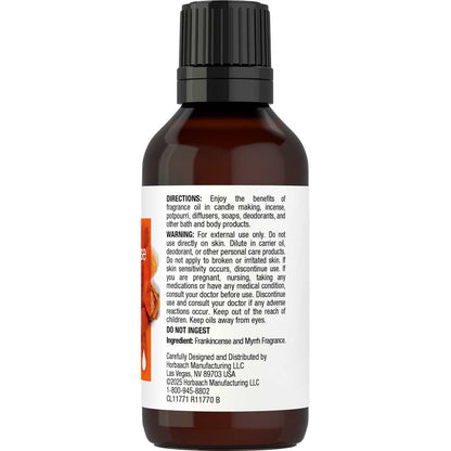 Horbäach Frankincense & Myrrh Fragrance Oil | 1oz Liquid