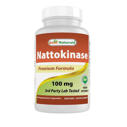 Best Naturals Nattokinase 100 mg 90 Vegetarian Capsules