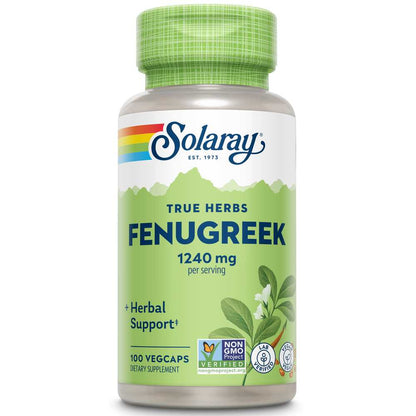 Solaray Fenugreek Seed 1240mg 100 Caps