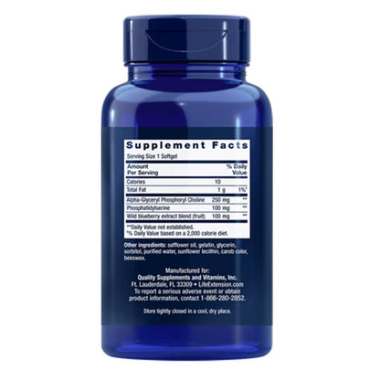 Life Extension Cognitex® Alpha Gpc – 30 Softgels