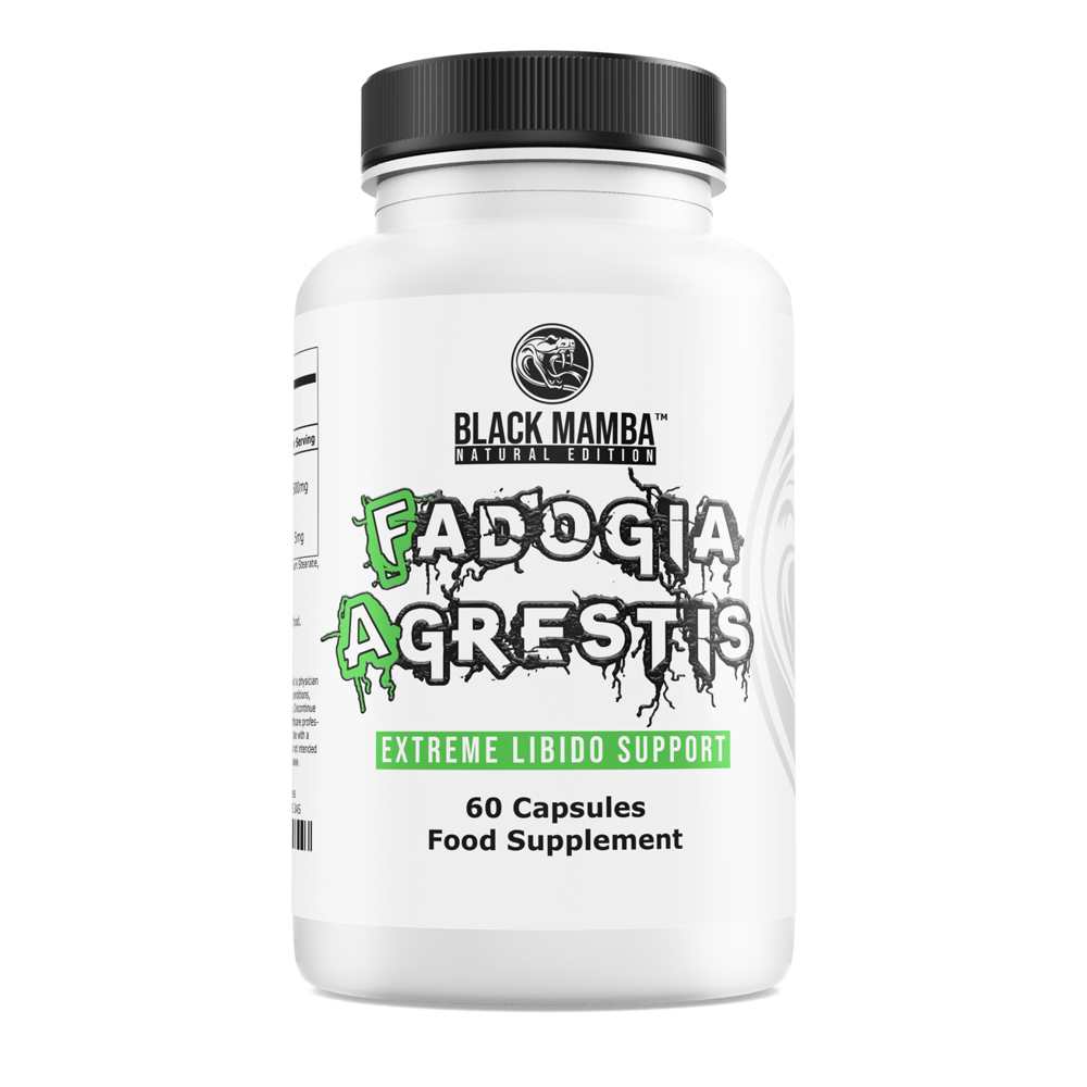 Black Mamba Fadogia Agrestis - New and Improved 60 Caps