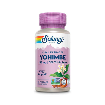 Solaray Yohimbe Bark Extract 135mg 60 Caps