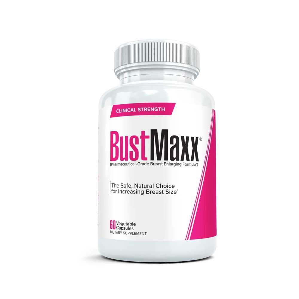 CLINICAL STRENGTH Bust Maxx – Pharmaceutical-Grade Breast Enlarging Formula, Natural Dietary Supplement