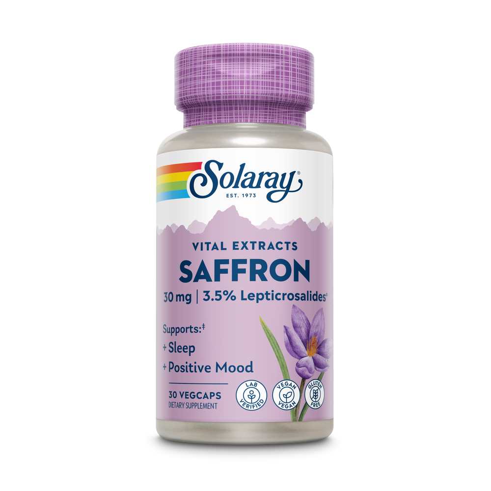 Solaray Affron Saffron Extract 60 Caps