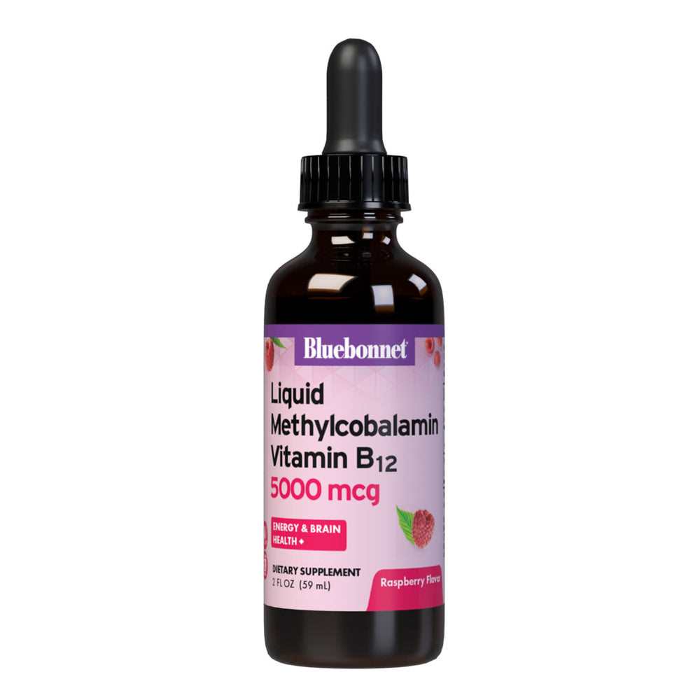 Bluebonnet Nutrition Liquid Cellular Active® Methylcobalamin Vitamin B12 5000 Mcg 59 Ml