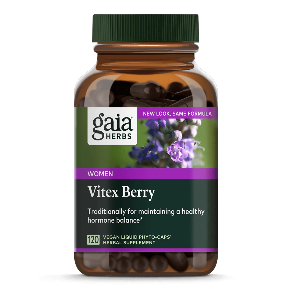 Vitex Chasteberry ( Vitex Berry) Hormone Balance Supplement By Gaia Herbs