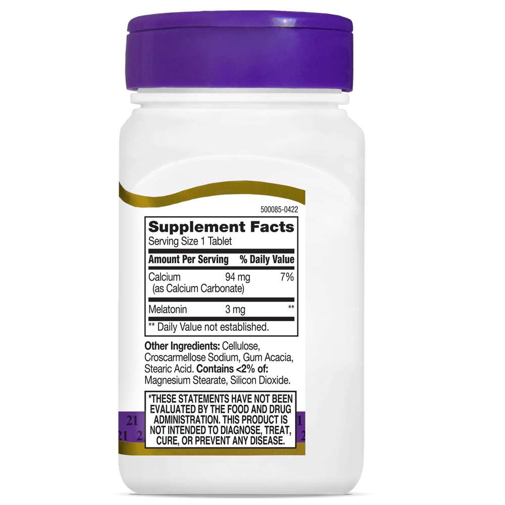 21st Century Melatonin 3 Mg 200 Tabs