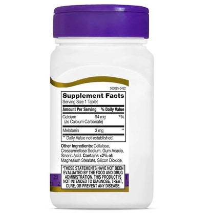 21st Century Melatonin 3 Mg 200 Tabs