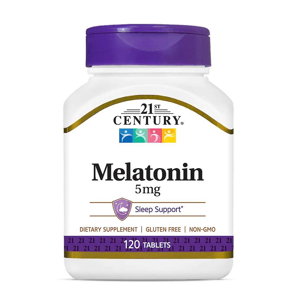 21st Century Melatonin 5 Mg 120 Tabs