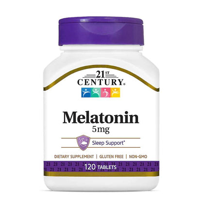 21st Century Melatonin 5 Mg 120 Tabs