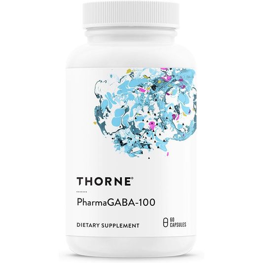 THORNE PharmaGABA-100 - GABA Supplement