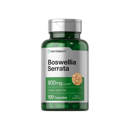 Horbäach Boswellia Serrata Extract 800mg | 120 Capsules