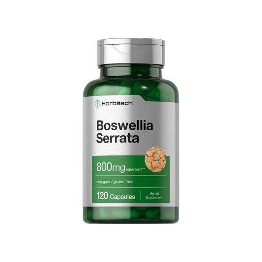 Horbäach Boswellia Serrata Extract 800mg | 120 Capsules
