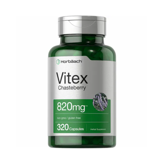 Vitex Chasteberry 820MG By Horbaach - 320 Capsules