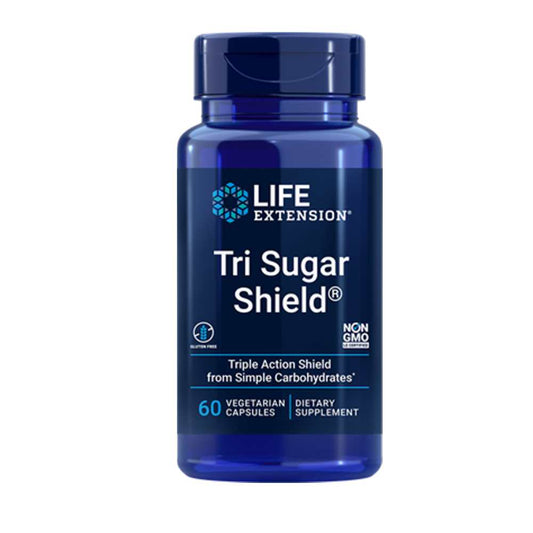 Life Extension Tri Sugar Shield® 60 Vegetarian Capsules